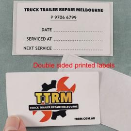 汽車保養(yǎng)貼紙